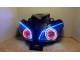 2013 - 2014 Honda CBR500R 500R HID BiXenon Projector kit with angel eyes halo