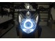 2010 - 2013 Yamaha FZ8 FZ8N HID BiXenon Projector headlight kit with angel eye halo